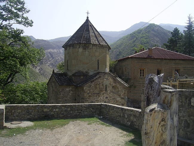 Monastyr-Atenskij-Sioni Монастырь Атенский Сиони - памятник архитектуры в Грузии