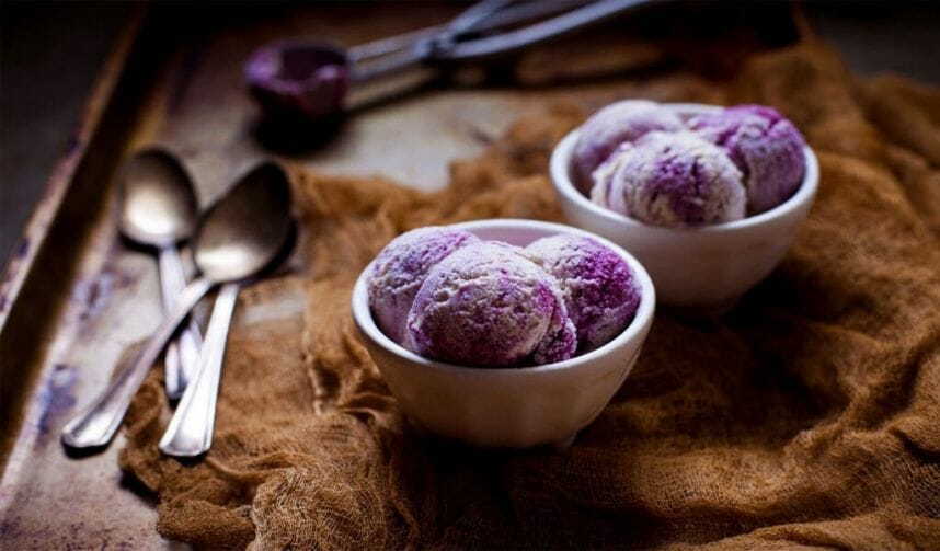 мороженое со вкусом вина