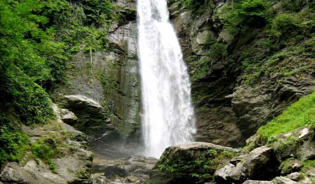 Гургенианский водопад – особая достопримечательность Лагодехского заповедника в Грузии