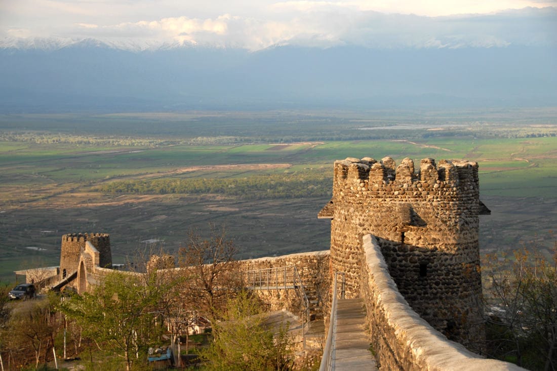 крепости грузии
