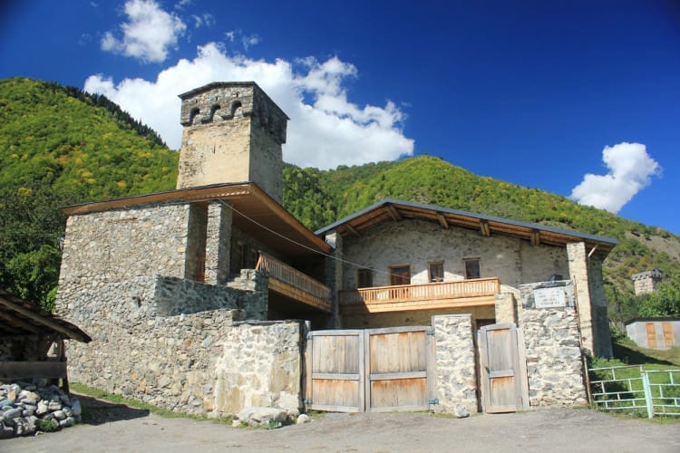 Сванетия – центр горнолыжного курорта в Грузии