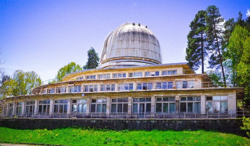 Обсерватория в Абастумани - место невероятной красоты в Грузии
