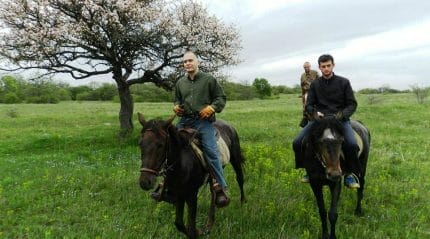 Прогулки на лошадях рядом с Тбилиси