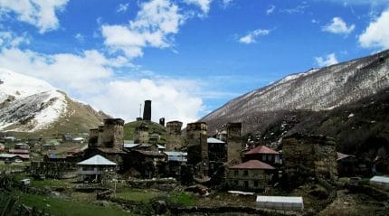 Сванетия - край высоких гор и древних башен