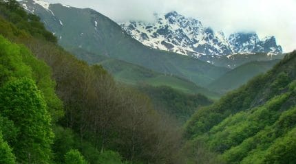 Перевал Медвежий Крест - один из самых красивых в Грузии