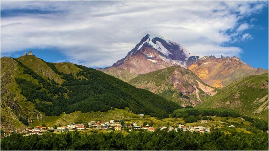 Казбек грузия фото