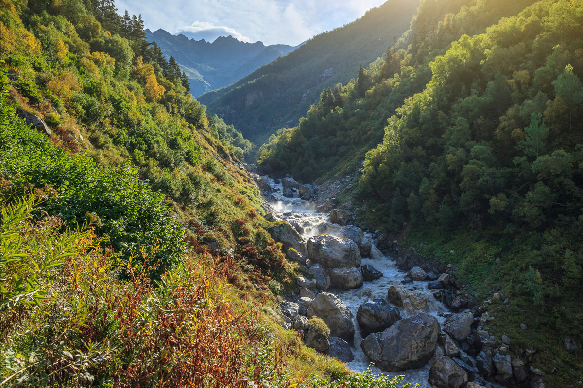 Грузия природа горы