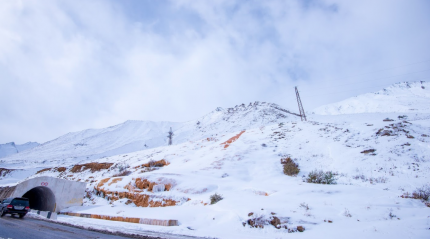 Первый снег на Крестовом перевале
