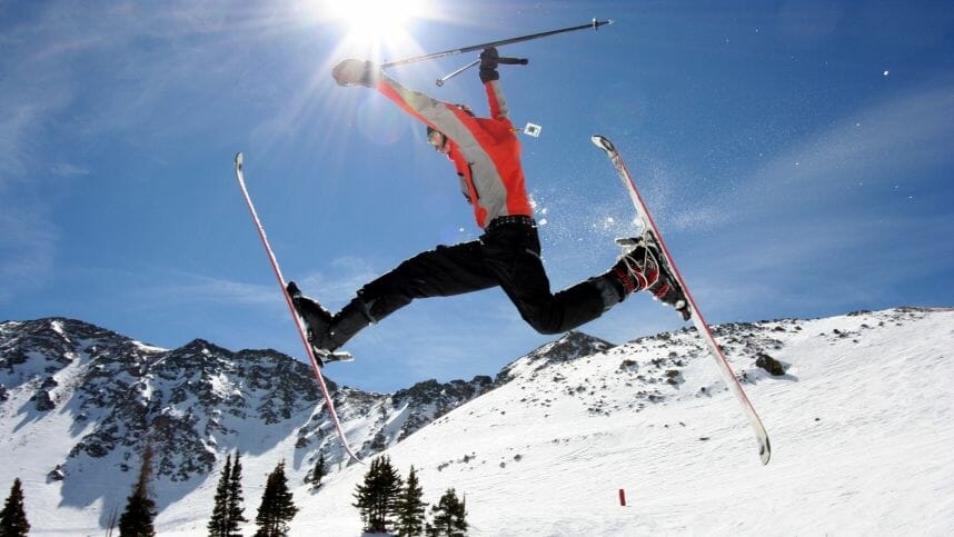 Favourite Skiing Skier Stick Kingdom Wallpaper