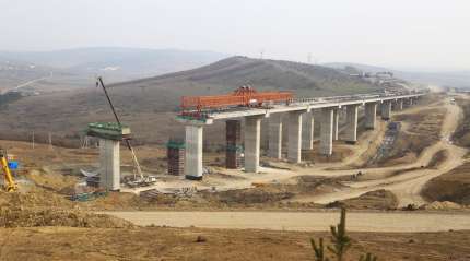 Строительство Хашурской объездной дороги. Фото